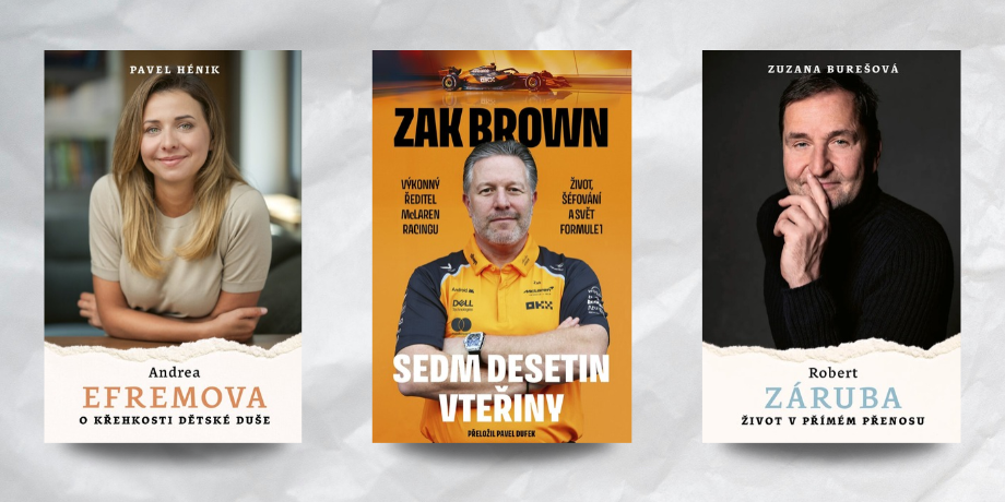 3 říjnové novinky: O dětské duši, hokeji i formuli 1 - titulní obrázek