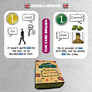 FUN CARD ENGLISH GERUND vs INFINITIVE game to learn English 4