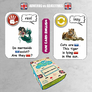 FUN CARD ENGLISH ADVERBS vs ADJECTIVES game to learn English 4