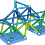 Stavebnice Geomag Color 91 pcs