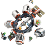 Modulární vesmírná stanice - Lego City2
