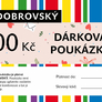 1 Valentýnská e-shopová dárková poukázka 100 Kč