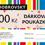 1 Valentýnská e-shopová dárková poukázka 1500 Kč