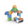 10 Geomag Magicube Shapes 25 dílků