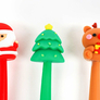 Pero gelové SILKY 28 Merry Christmas mix2
