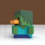 Tubbz kachnička Minecraft - Zombie (první edice)4