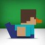 Tubbz kachnička Minecraft - Steve4