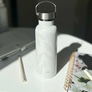 21 Láhev na vodu - Béžové listy 500ml