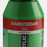 Akrylová barva Amsterdam Standard, 1 litr - 618 Permanent Green Light1