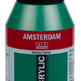 Akrylová barva Amsterdam Standard, 1 litr - 619 Permanent Green Deep