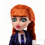 Monster High Wednesday Agnes Demille JNJ92 2