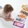BETEXA KukiKuk - Véééliká skládačka Veselá zvířátka