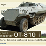 Obrněný transportér OT-810 - historie, takticko-technická data, modifikace