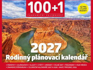 100+1 - Rodinný plánovací kalendář 2027 - 