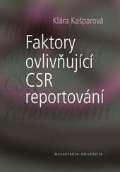 Faktory ovlivňující CSR reportování - Kateřina Kašparová