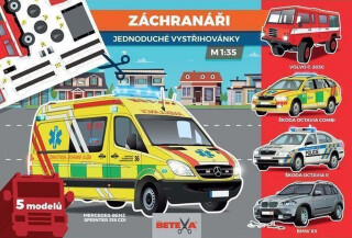 Záchranáři - Jednoduché vystřihovánky - neuveden