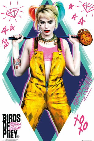 Plakát 61x91,5cm Birds Of Prey - Harley Quinn - 