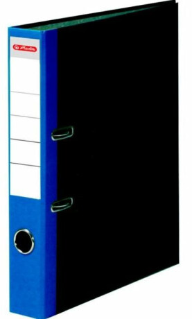 Herlitz - Pořadač A4/5 cm, modrý mramorový - 