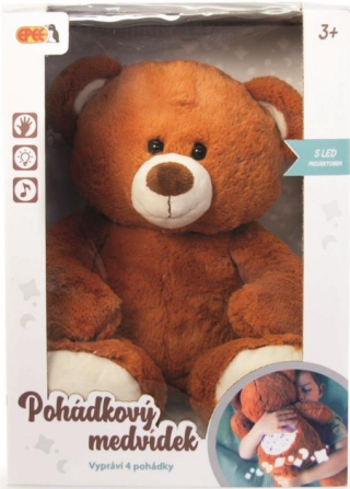 Pohádkový medvídek 30 cm v českém jazyce - neuveden