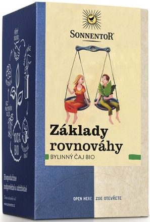 Základy rovnováhy (čaj bio, bylinná směs, porcovaný, 27 g) - neuveden