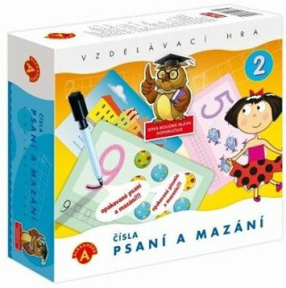 Psaní a mazání 2 - ČÍSLA - neuveden