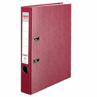 Herlitz - Pořadač A4/5 cm, Bordo - 