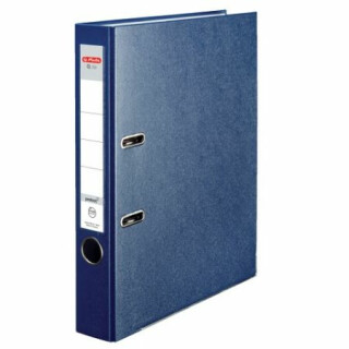 Herlitz - Pořadač A4/5 cm, tmavě modrý - 