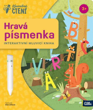 Kniha Hravá písmenka - Kouzelné čtení Albi - 
