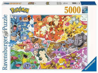 Puzzle Pokémon - 5000 dílků (poškozené) - neuveden