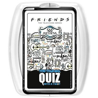 TOP TRUMPS QUIZ Friends CZ (Přátelé) - kvízová karetní hra - neuveden