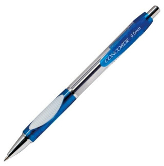 Gelové pero CONCORDE Fortuna, 0,5mm, modrá náplň - 