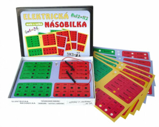 Elektrická násobilka - společenská hra na baterie - neuveden