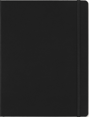 Zápisník Moleskine Smart Writing - XL, linkovaný, černý - neuveden