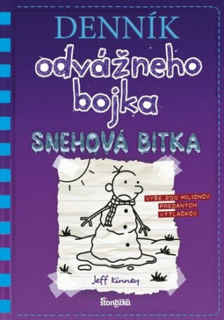 Denník odvážneho bojka 13: Snehová bitka (slovensky) - Jeff Kinney