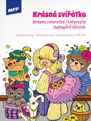Omalovánky MFP A4 Krásná zvířátka 210x276mm/32 - 
