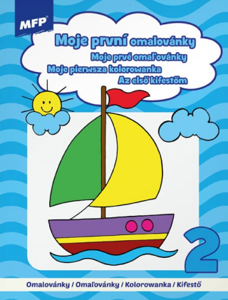 Omalovánky MFP A4 Moje první omalovánky 2 210x276mm/32 - 