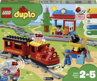 Parní vláček - Lego duplo (10874) - 