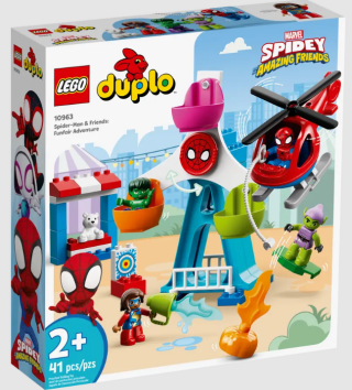 LEGO DUPLO 10963 Spider-Man a přátelé: Dobrodružství na pouti - 