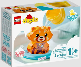 LEGO DUPLO 10964 Legrace ve vaně: Plovoucí panda červená - 