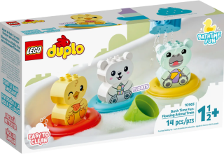 Legrace ve vaně: Plovoucí vláček se zvířátky - Lego Duplo (10965) - 