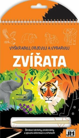 Vyškrabuj, objevuj, vybarvuj - Zvířata - neuveden