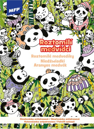 Omalovánky antistresové Roztomilí medvídci 210x290mm/32s - 