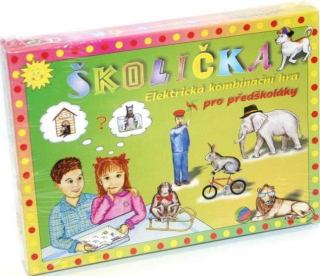 Školička - společenská hra na baterie - 