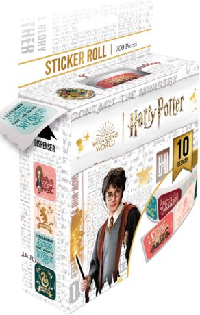 Harry Potter set samolepek 200 ks - neuveden