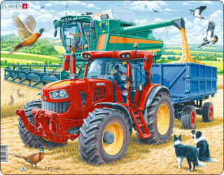 Puzzle Traktor a kombajn - 