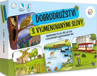 Desková hra - Dobrodružství s vyjmenovanými slovy - 
