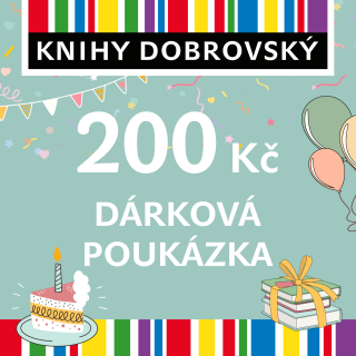 Narozeninová elektronická dárková poukázka 200 Kč - 