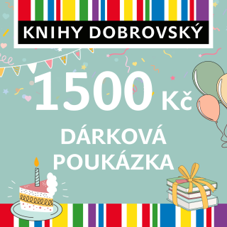 Narozeninová elektronická dárková poukázka 1500 Kč - 