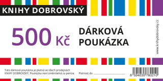 Dárková poukázka 500 Kč (kamenná prodejna) - 