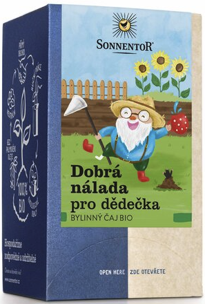 Dobrá nálada pro dědečka (čaj bio, bylinná směs, porcovaný, 27 g) - 
